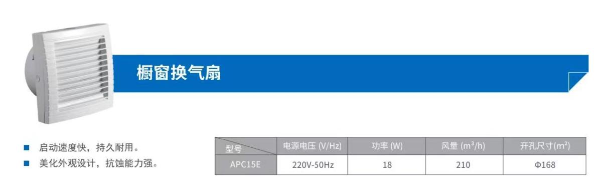 橱窗换气扇